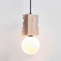 Daith Irregulate Travertine Pendant Lamp — product view 2