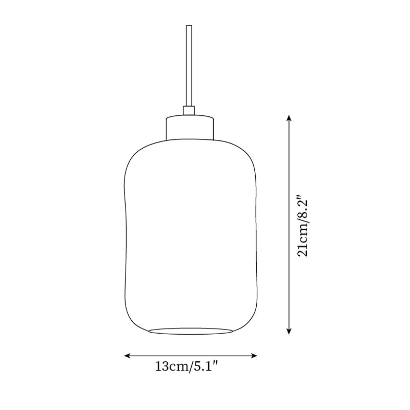 Pierced Cylinder Travertine Pendant Lamp — product view 5