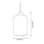 Pierced Cylinder Travertine Pendant Lamp — product view 5