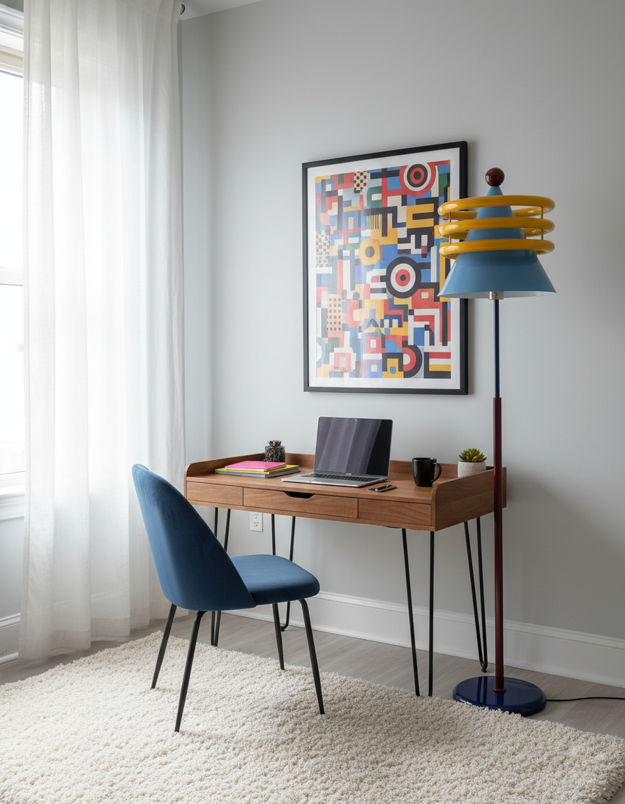Keane Metal Floor Lamp — product view 7