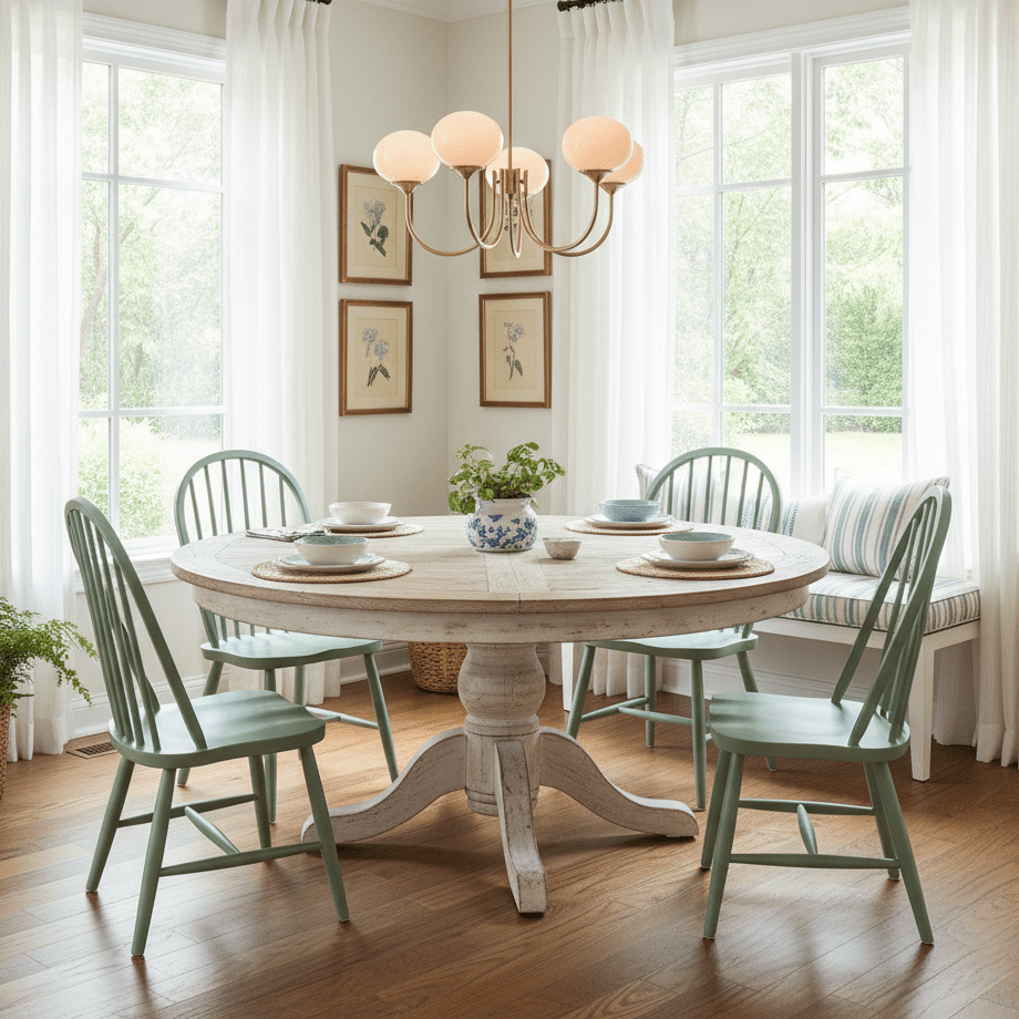 Colored Glass Globe Chandelier in Copper or Chrome — view 20