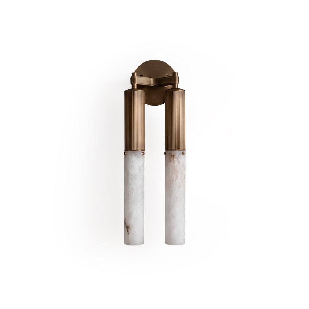 Selinunte Alabaster Baton Wall Sconce — product overview