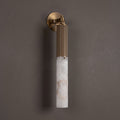 Selinunte Alabaster Baton Wall Sconce — detail and setting 18