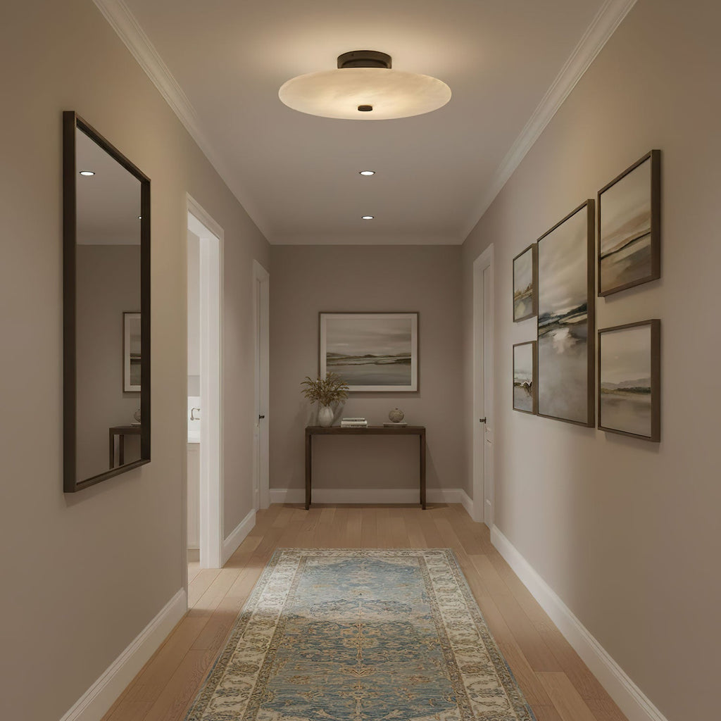 Ankeny Alabaster LED Ceiling Light – ceiling light product view 4
