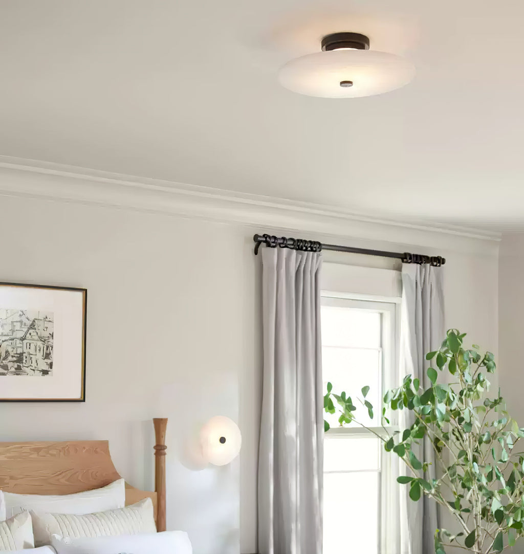 Ankeny Alabaster LED Ceiling Light – ceiling light product view 9