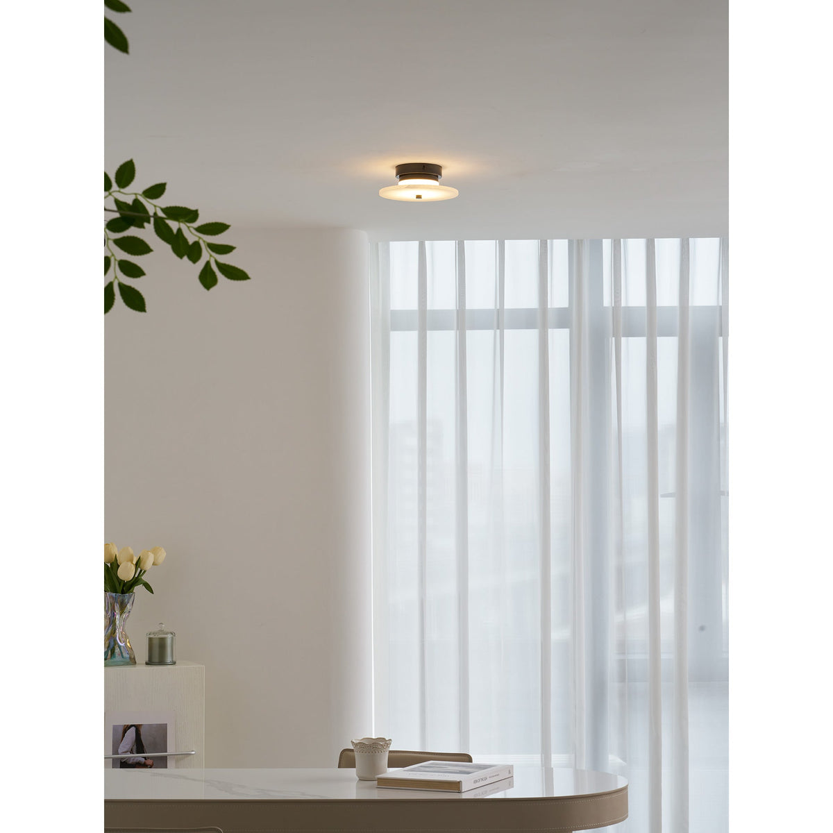 Ankeny Alabaster LED Ceiling Light – ceiling light product view 23