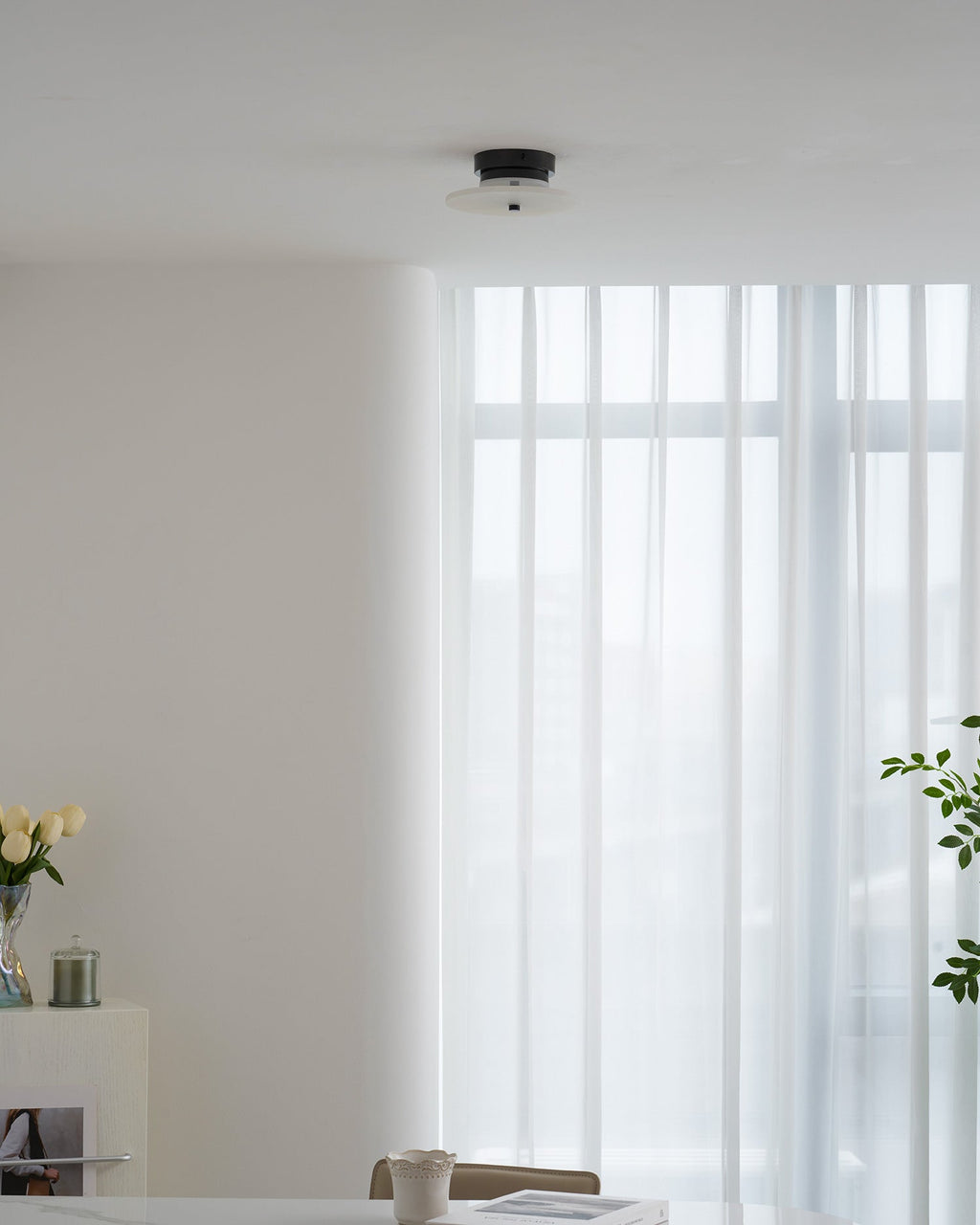 Ankeny Alabaster LED Ceiling Light – ceiling light product view 26