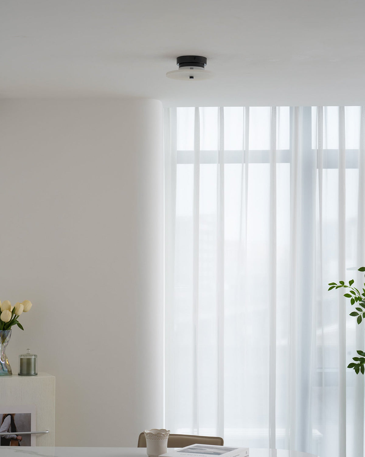 Ankeny Alabaster LED Ceiling Light – ceiling light product view 26