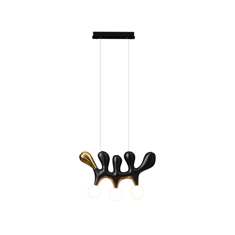 Antenna Wood and Glass Globe Pendant Light - product view 12