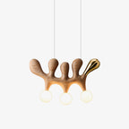 Antenna Wood and Glass Globe Pendant Light - product view 15