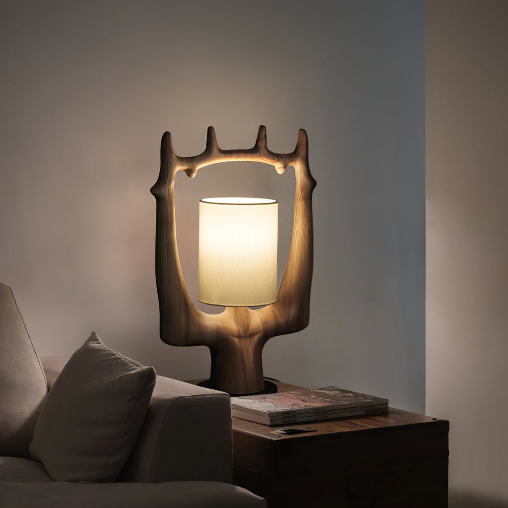 Antler Ring Table Lamp — product and interior detail 5