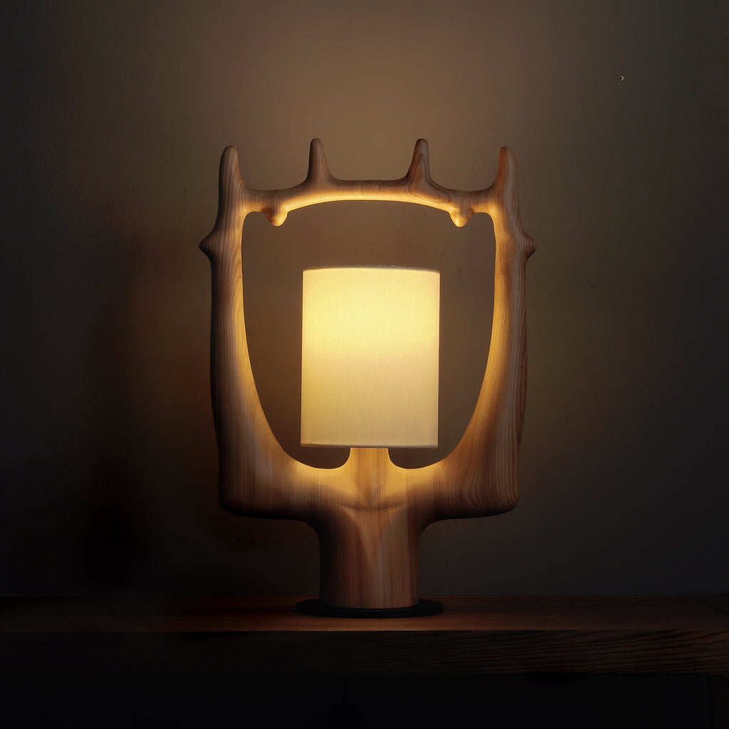 Antler Ring Table Lamp — product and interior detail 7