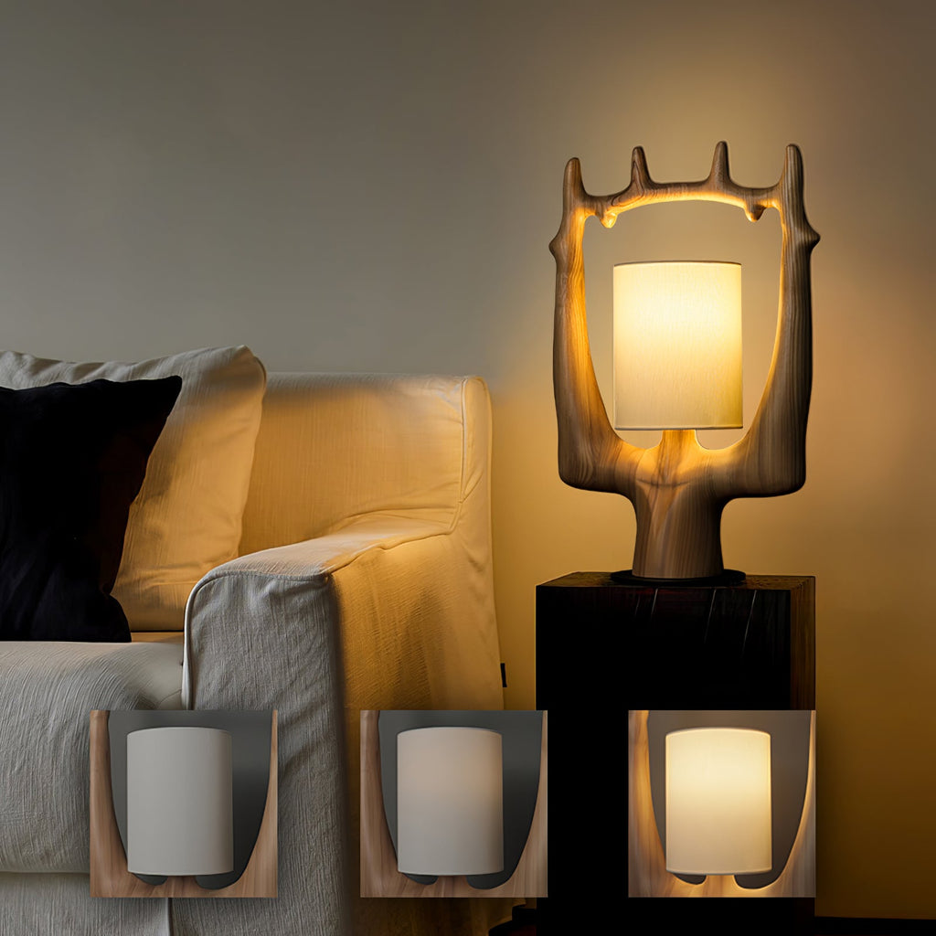 Antler Ring Table Lamp — product and interior detail 9