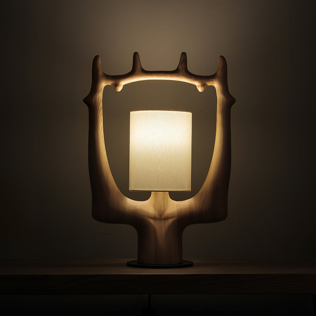 Antler Ring Table Lamp — product and interior detail 10