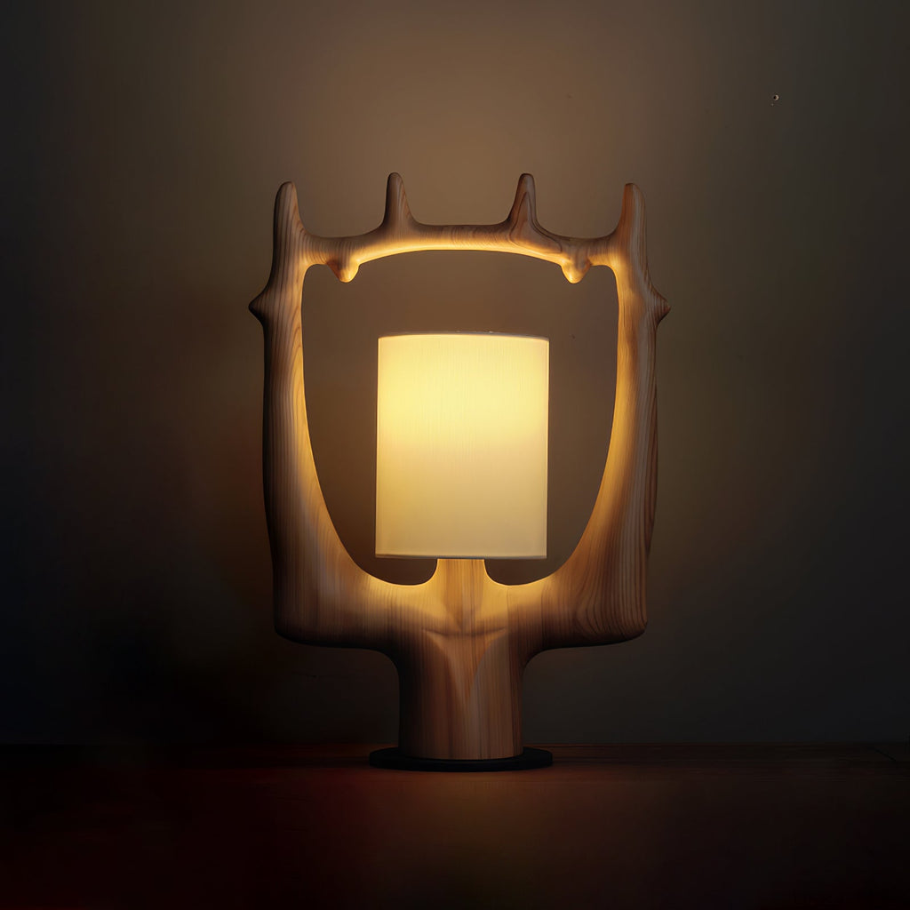 Antler Ring Table Lamp — product and interior detail 19