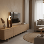 Arcadia Arched Wood LED Table Lamp - product view 7