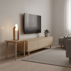 Arcadia Arched Wood LED Table Lamp - product view 14