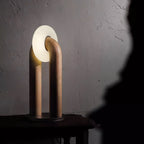 Arcadia Arched Wood LED Table Lamp - product view 24