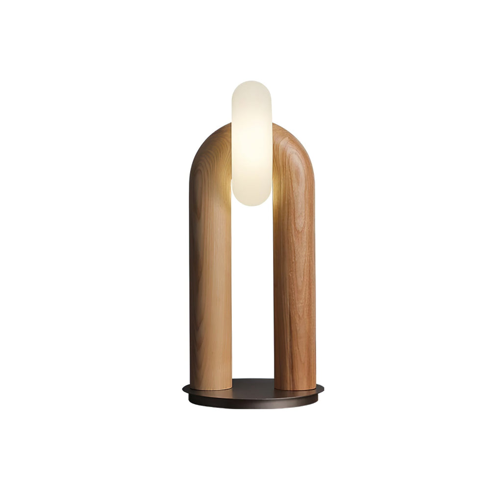 Arcadia Arched Wood LED Table Lamp - product view 25