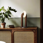 Arcadia Arched Wood LED Table Lamp - product view 33