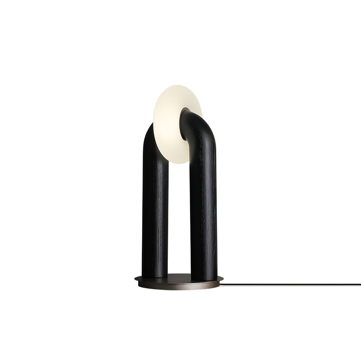 Arcadia Arched Wood LED Table Lamp - product view 35