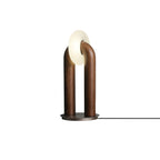 Arcadia Arched Wood LED Table Lamp - product view 36