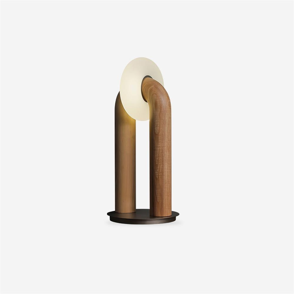 Arcadia Arched Wood LED Table Lamp - product view 42
