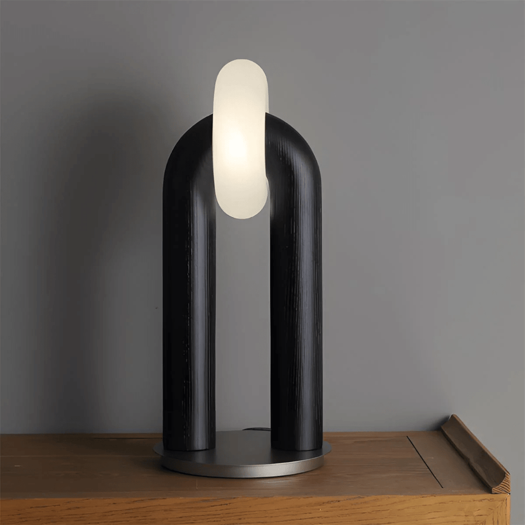 Arcadia Arched Wood LED Table Lamp - product view 54