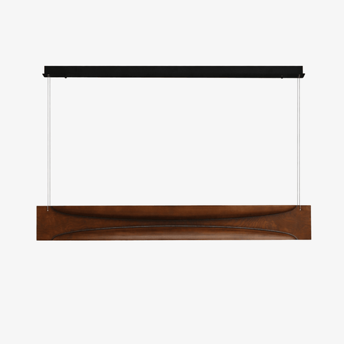 Arcadia Wave Linear Pendant Lamp — product view