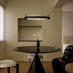 Archelo Wood and Fabric LED Pendant Light - product view 16