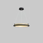 Archelo Wood and Fabric LED Pendant Light - product view 19