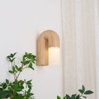 Arcus Curved Wood LED Wall Sconce - product view 8