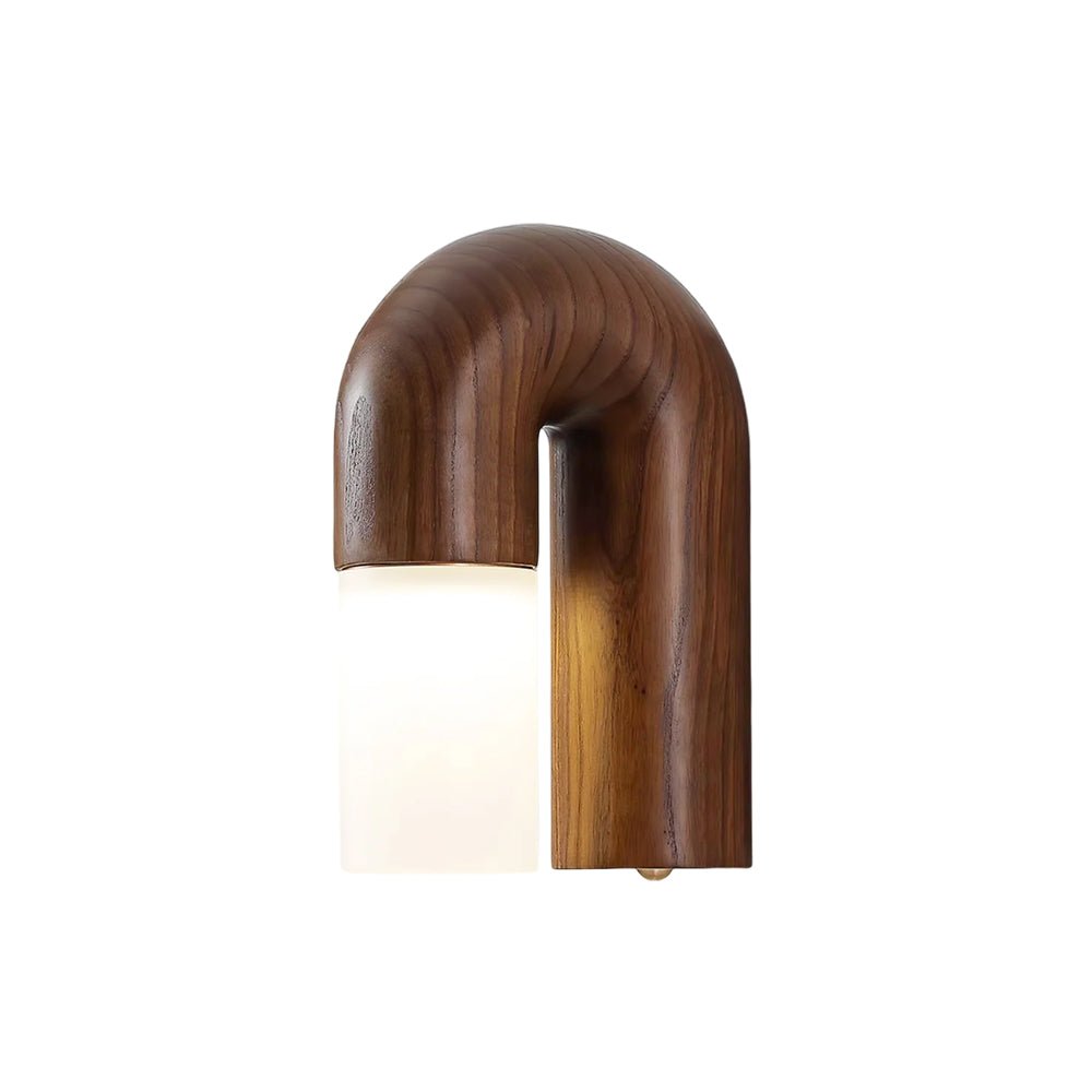 Arcus Curved Wood LED Wall Sconce - product view 11