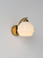 Art Deco Glass Wall Sconce – wall sconce view 8