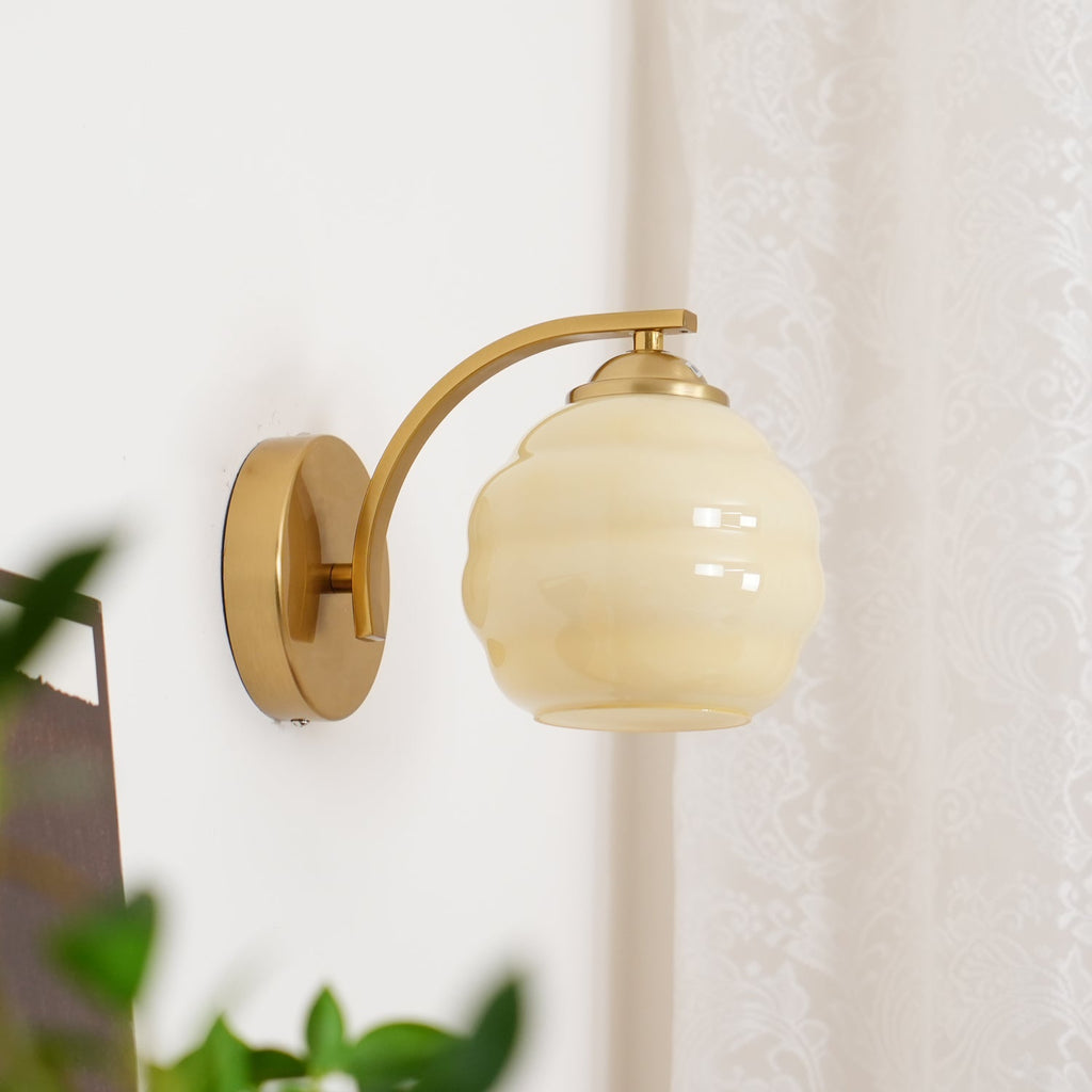 Art Deco Glass Wall Sconce – wall sconce view 21