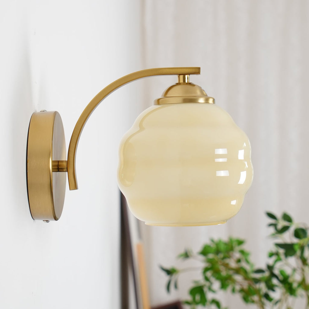 Art Deco Glass Wall Sconce – wall sconce view 24