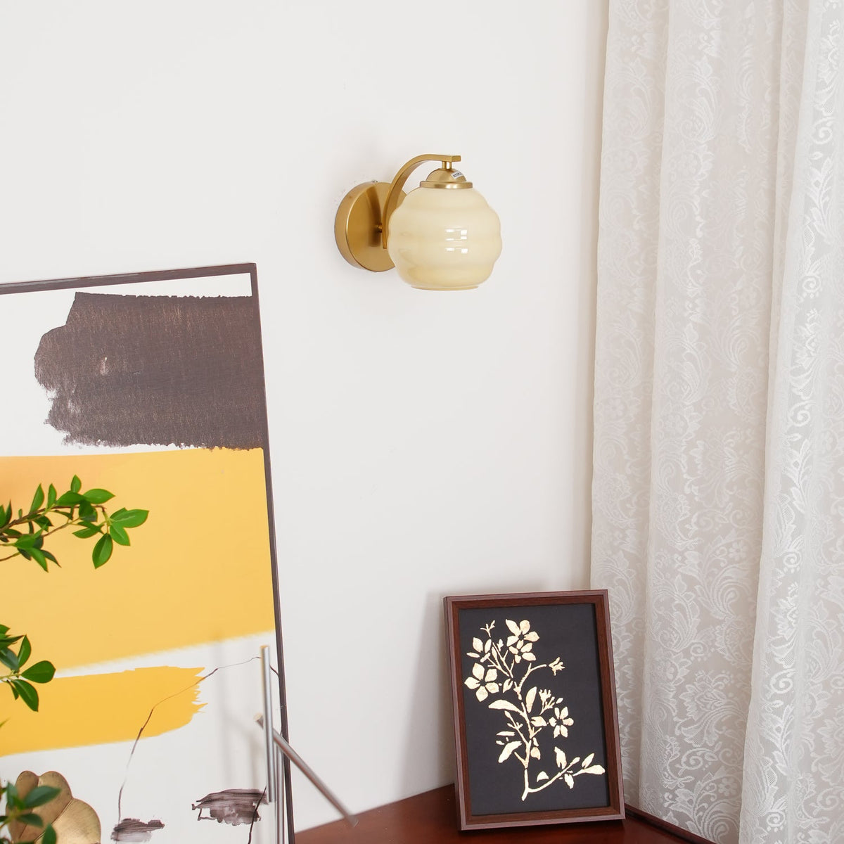Art Deco Glass Wall Sconce – wall sconce view 45
