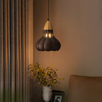 Aubree Wood Pendant Lamp — product and interior detail 8