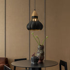 Aubree Wood Pendant Lamp — product and interior detail 9