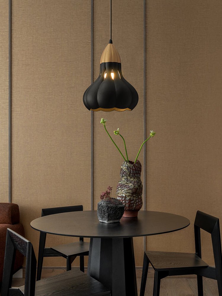 Aubree Wood Pendant Lamp — product and interior detail 17