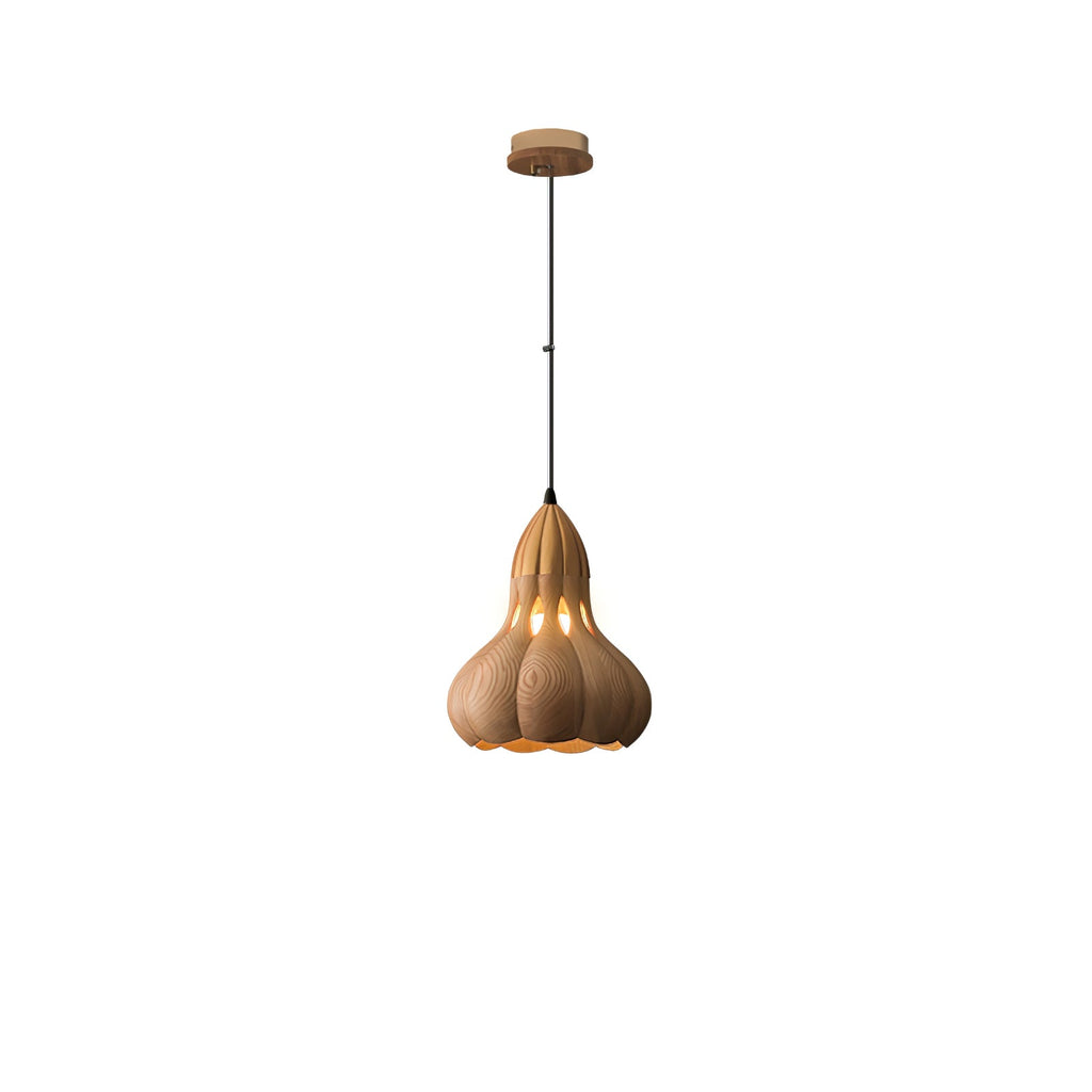 Aubree Wood Pendant Lamp — product and interior detail 20