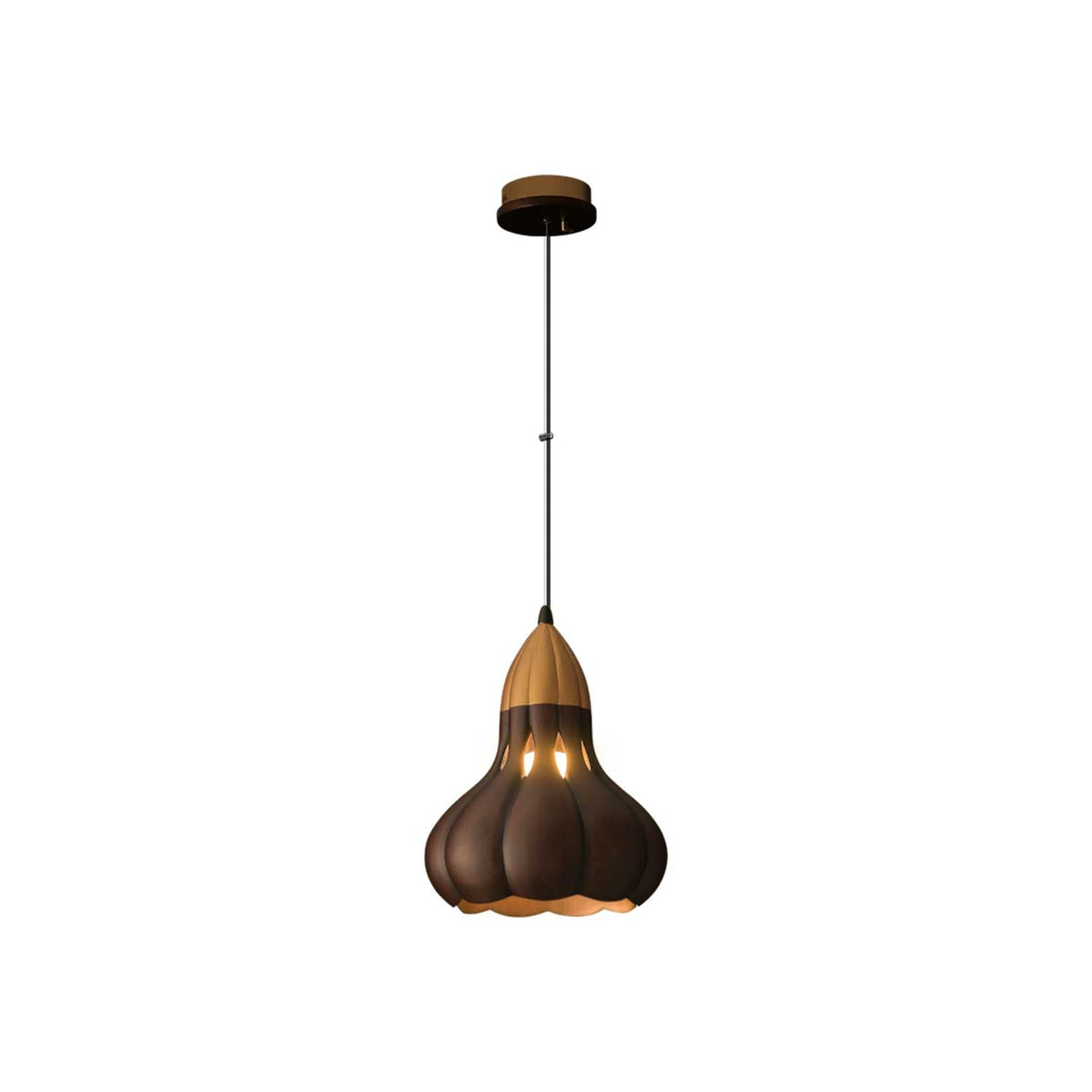 Aubree Wood Pendant Lamp — product and interior detail 24