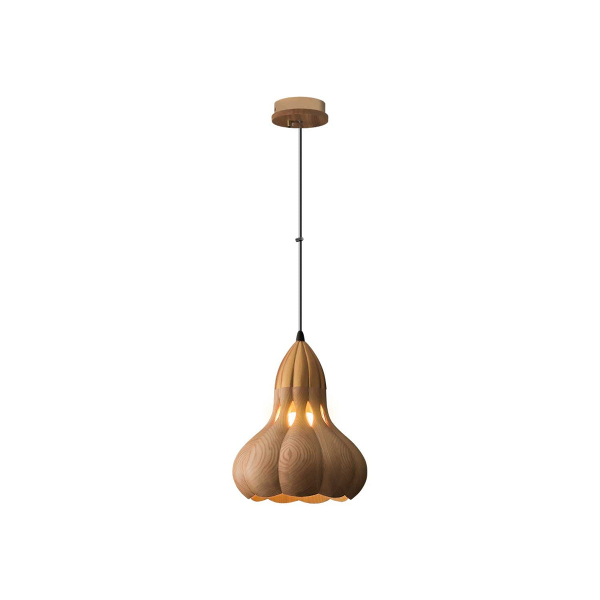 Aubree Wood Pendant Lamp — product and interior detail 25