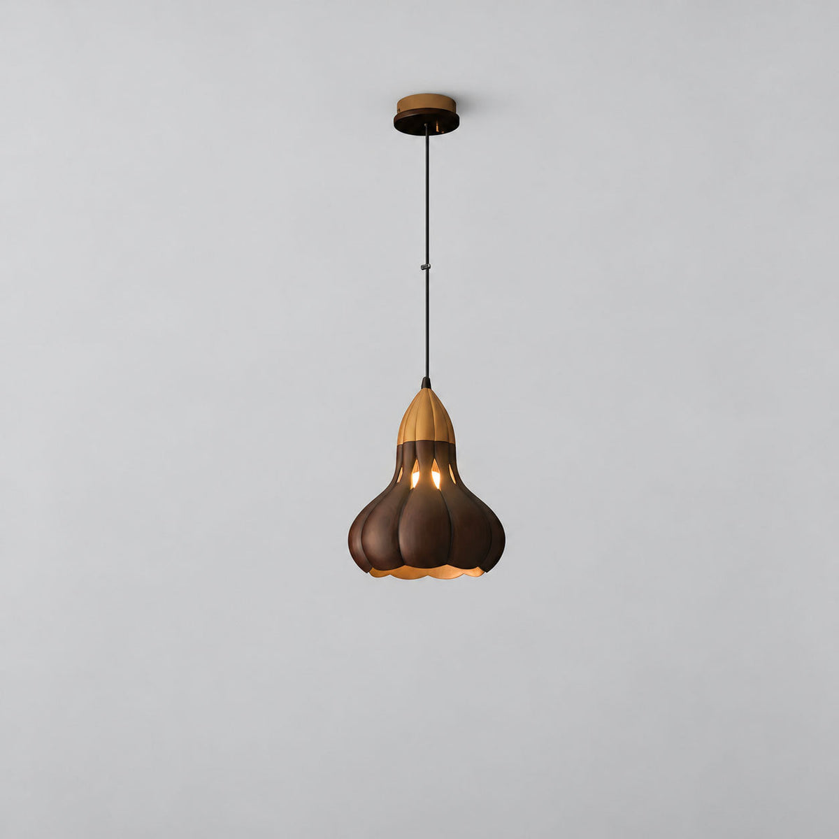Aubree Wood Pendant Lamp — product and interior detail 28