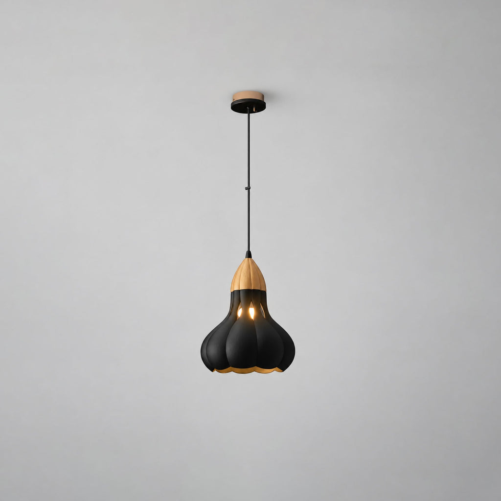 Aubree Wood Pendant Lamp — product and interior detail 29