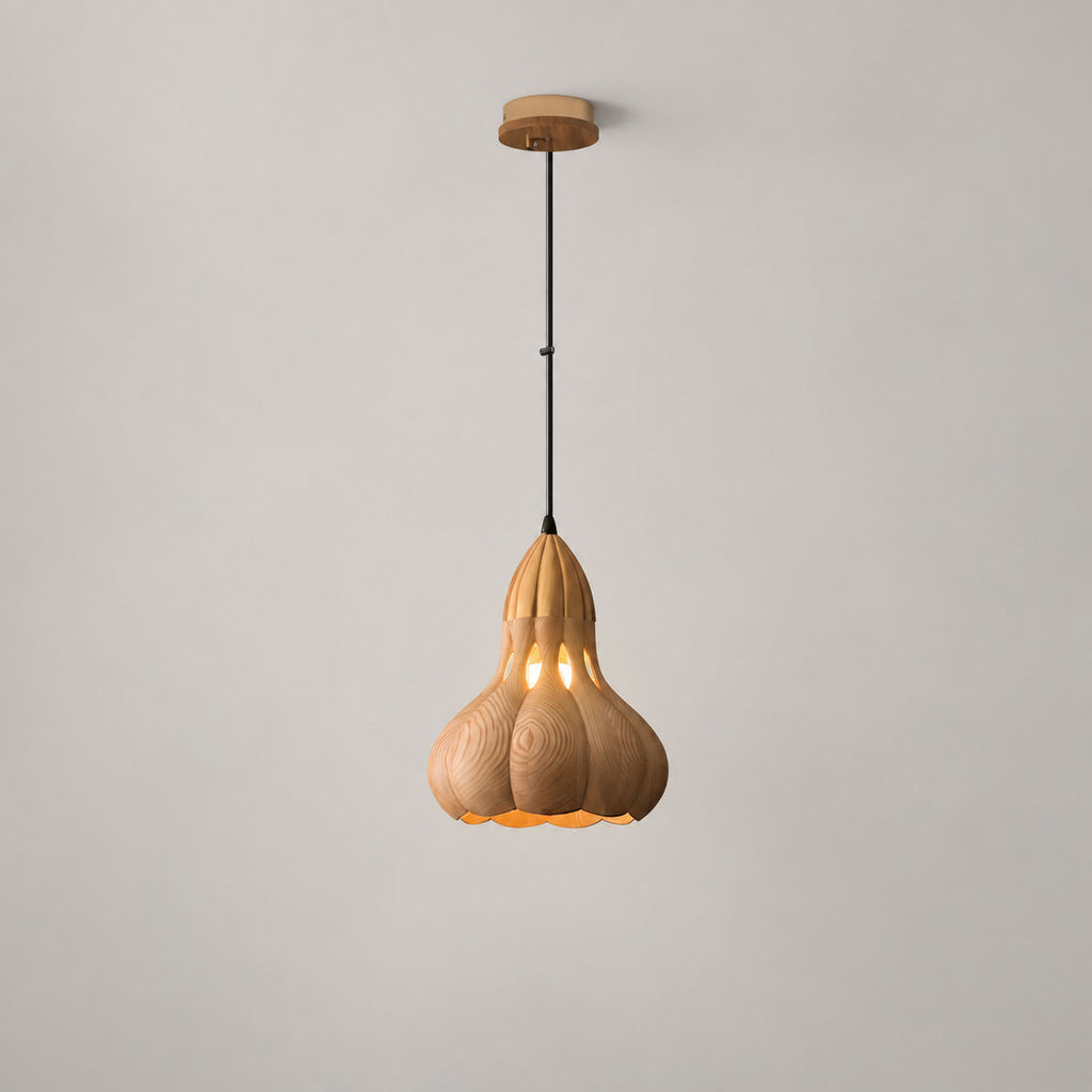 Aubree Wood Pendant Lamp — product and interior detail 30