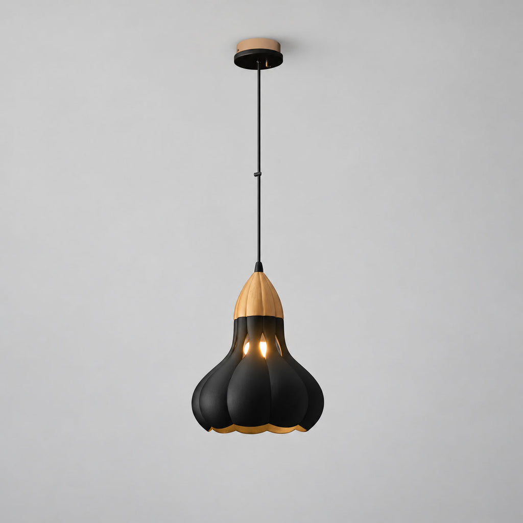 Aubree Wood Pendant Lamp — product and interior detail 31