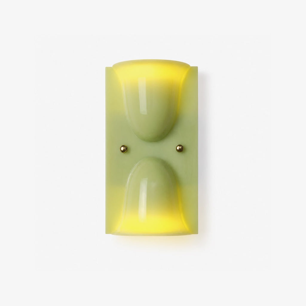 Aura Sculpted Resin Wall Sconce — product view