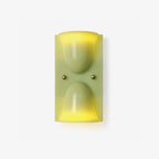 Aura Sculpted Resin Wall Sconce — product view
