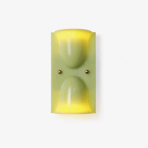 Aura Sculpted Resin Wall Sconce — product view